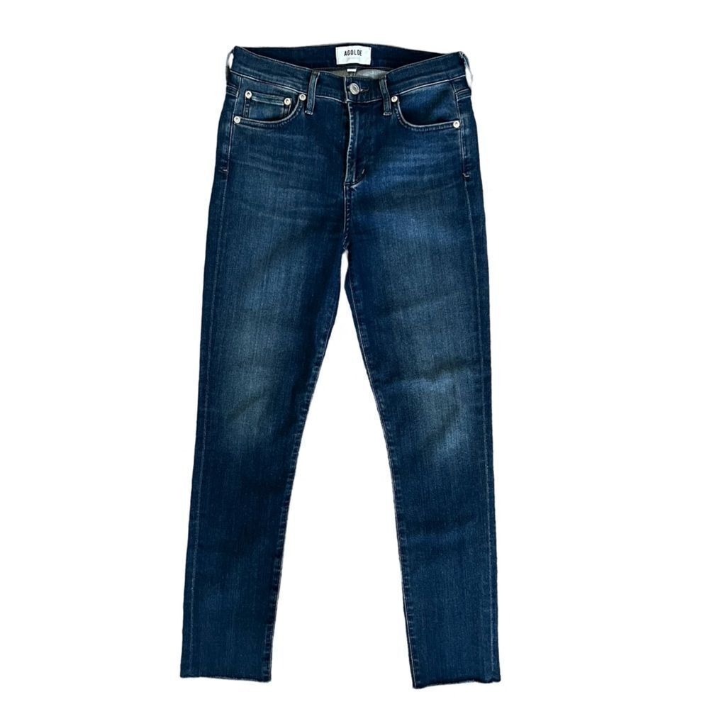 Agolde Sophie Hi Rise Crop Raw Hem, 26, NWOT